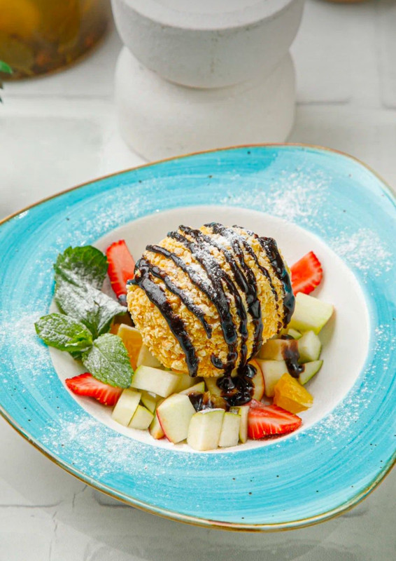 Жареное мороженое (260г)