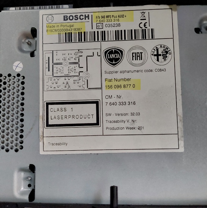 Codici Sblocco Autorado Fiat Freemont,alfa, Lancia - Accessori Auto In Vendita A Milano - Foto 4