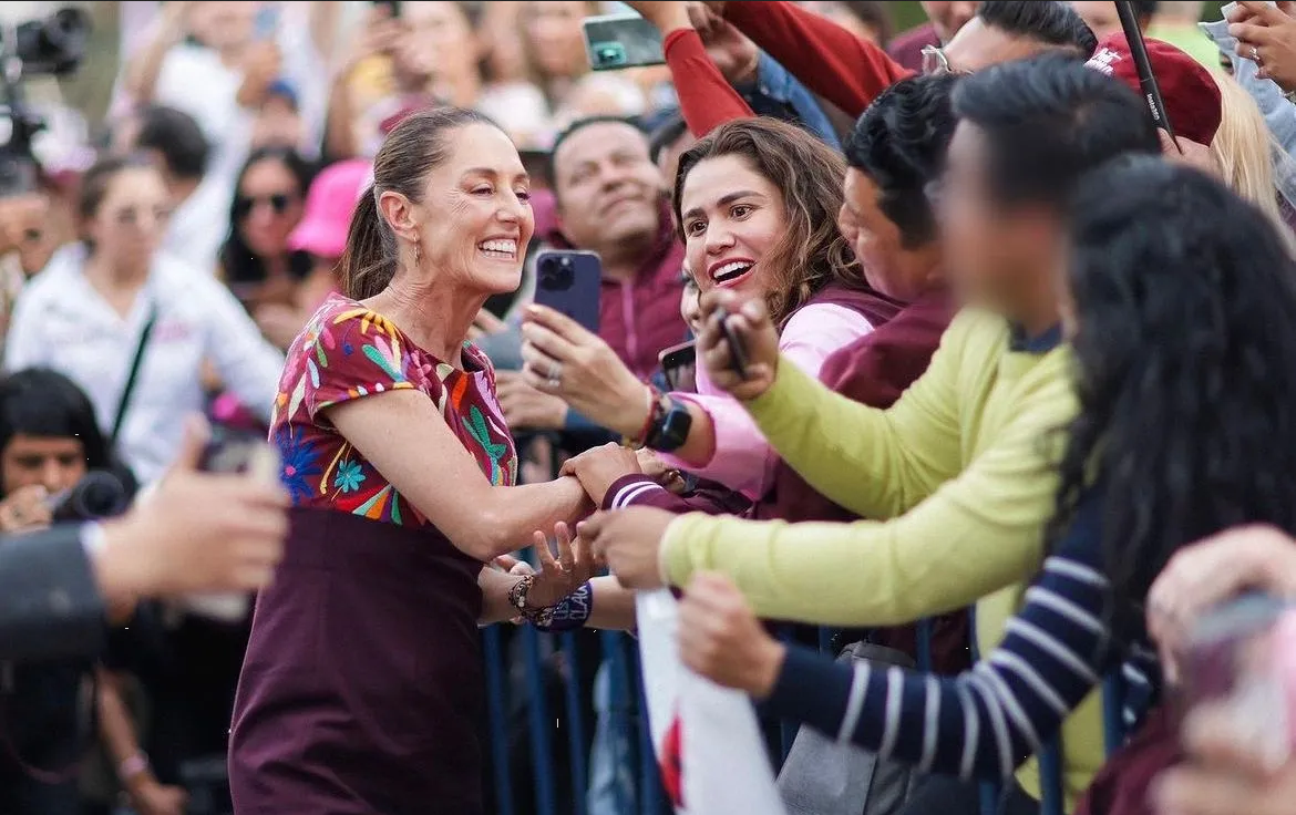Caty Monreal destaca activismo social en cierre de precampaña de Sheinbaum