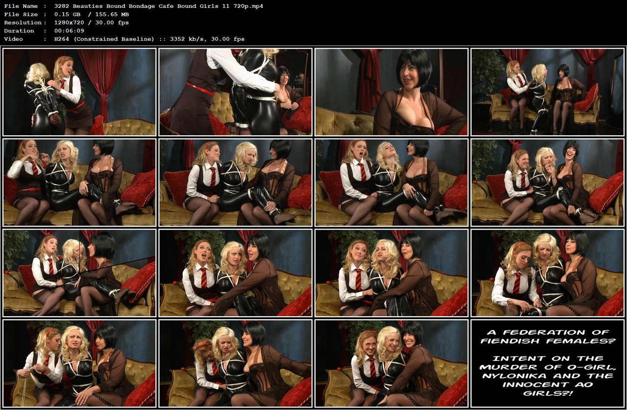 3282 Beauties Bound Bondage Cafe Bound Girls 11 720p mp4
