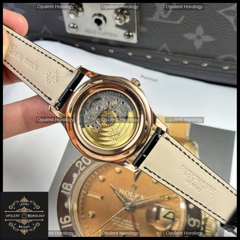 Patek Philippe 5205R – Black Dial Annual Calendar 40 mm - Super Clone