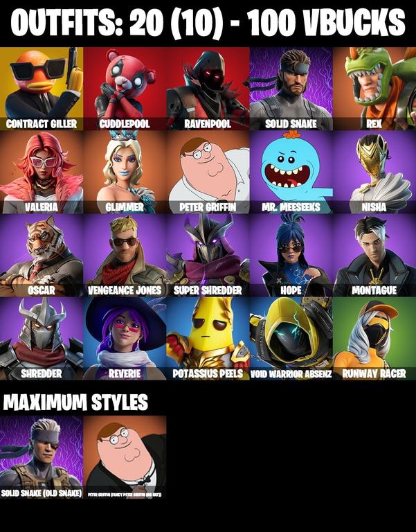 skins comp