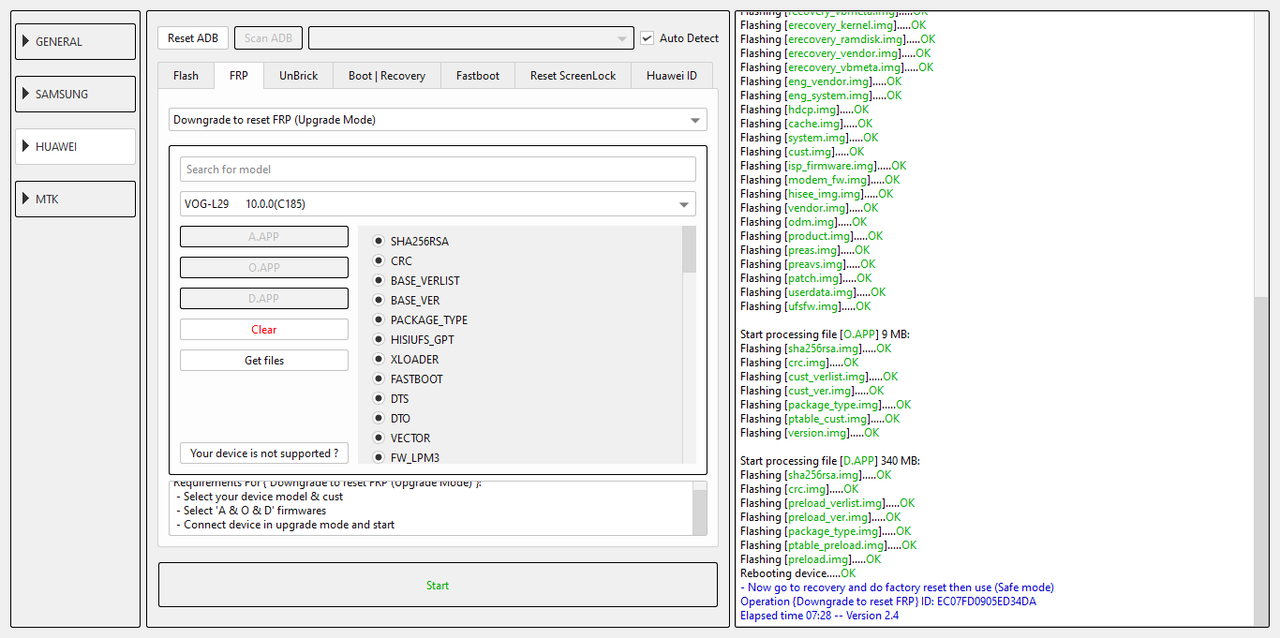Vog-l29-10-0-0-c185 frp done - GSM-Forum