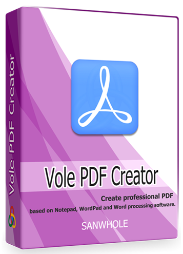 Vole PDF Creator Professional 3.86.8123 Multilingual