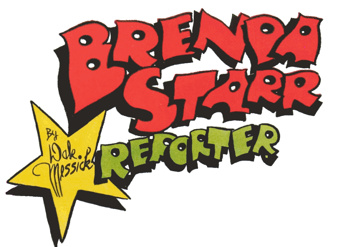 Brenda Starr logo.
