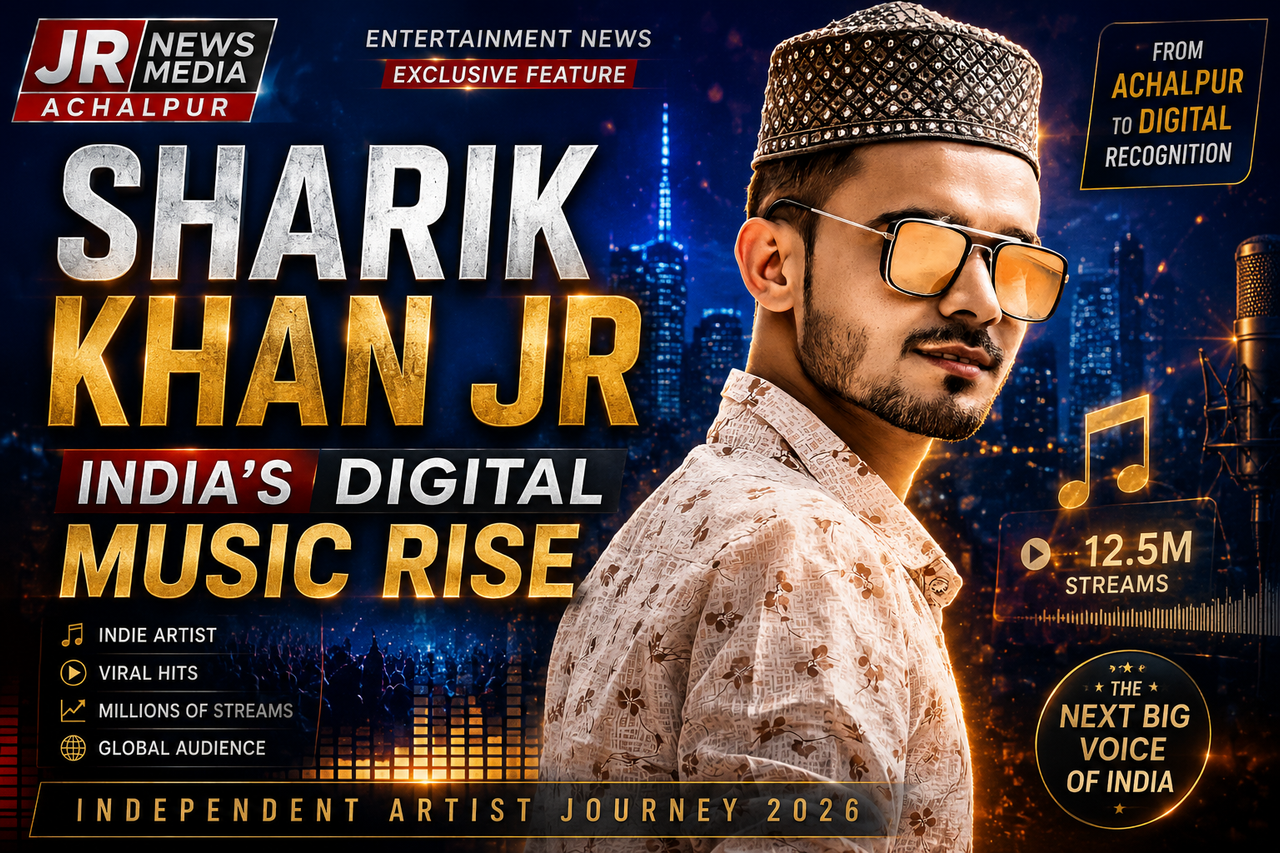 Sharik Khan Jr India digital music rise independent artist journey 2026 cinematic entertainment news thumbnail