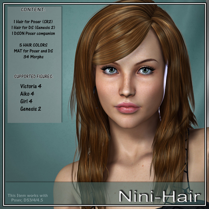 Nini Hair for V4 and G2 Nini Hair for V4 and G2