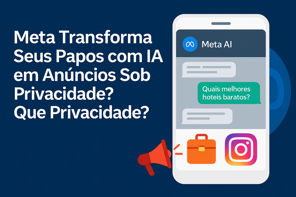 Meta Transforma Seus Papos com IA em Anúncios Sob Medida: Privacidade? Que Privacidade?