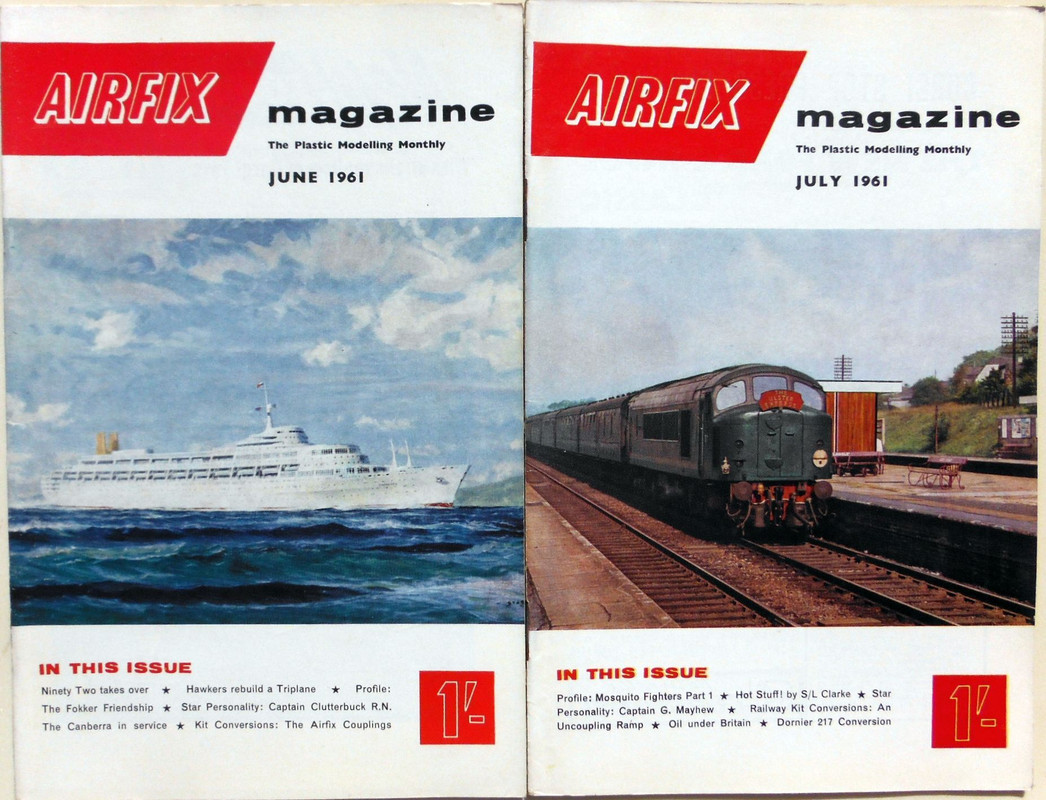 Airfix Magazine Vol.2 No.1&2 (June & July 1961)