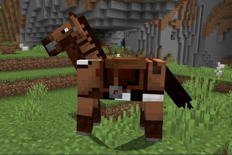 How To Put A Saddle On A Horse In Minecraft