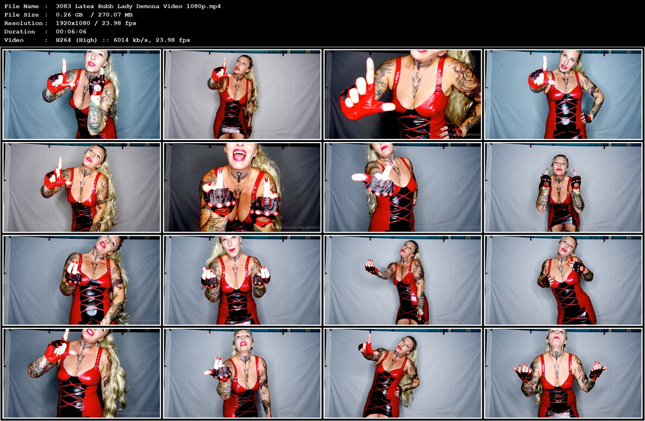 3083 Latex Rubb Lady Demona Video 1080p mp4