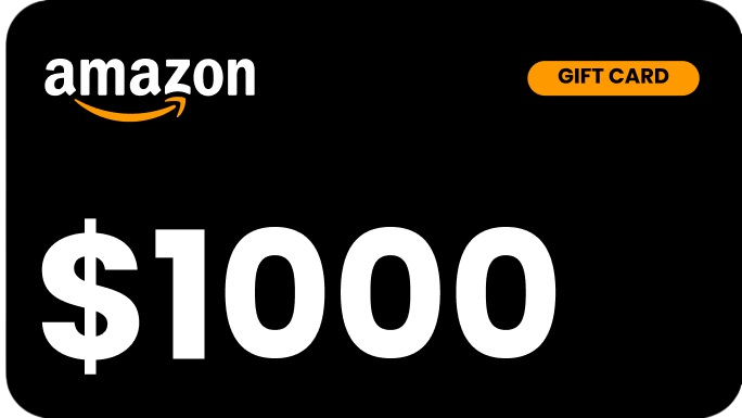 $1000 Amazon Gift Card