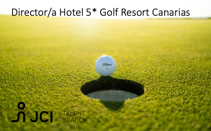 Director/a Hotel 5* Golf Resort Canarias