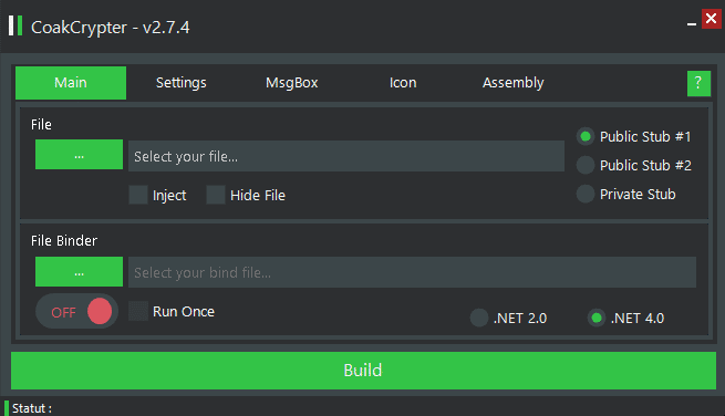 CoakCrypter v2.7.4 Cracked 2024