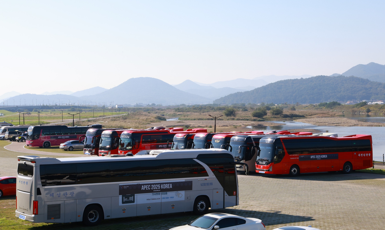 APEC 2025 KOREA 그라운드케이 라이더스 셔틀버스 차량관리