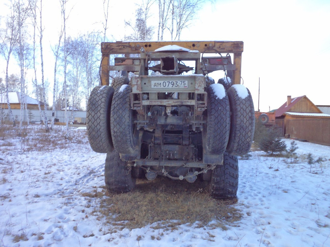 К?АЗ 64372 Лесовоз в Чите (2)