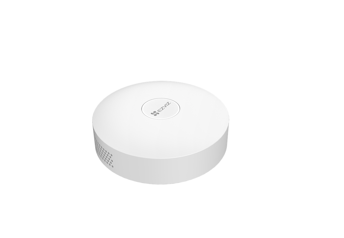 Image of EZVIZ A3-R200 Centralina Controllo Domestico Fino a 64 Sensori, Wi-Fi a 2,4 GHz, 20 Suoni di Allarme, Connessione Zigbee, protocollo Matter