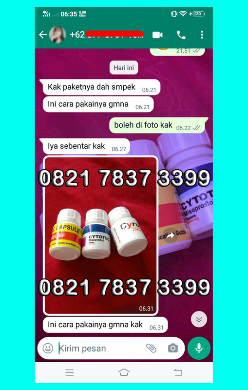 Pil Aborsi Asli