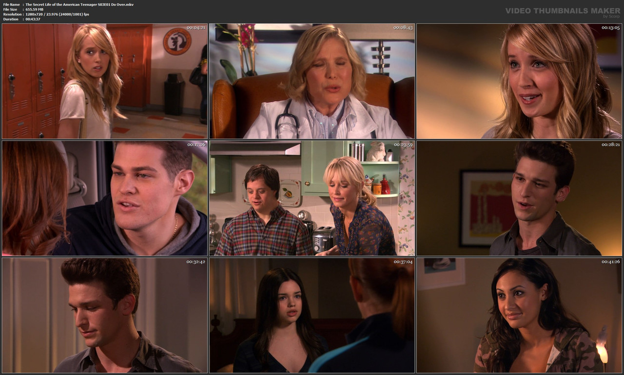 The Secret Life of the American Teenager S03E01 Do Over.mkv
