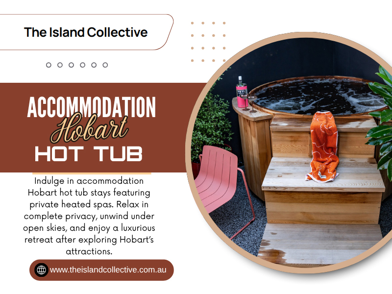 Accommodation Hobart Hot Tub