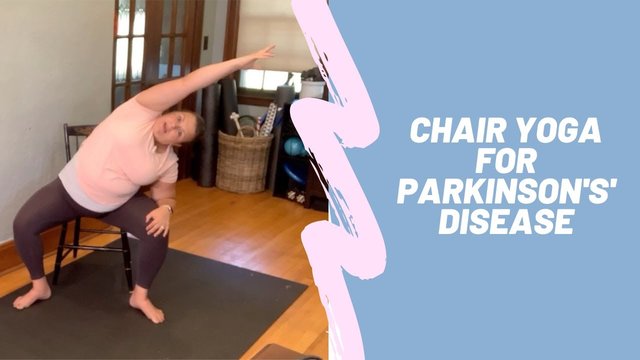 Chair Yoga With Walking Sticks