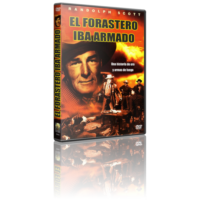 Portada - El Forastero Iba Armado [DVD5Full] [PAL] [Cast/Ing] [Sub:Cast] [1953] [Western]