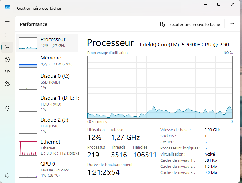 Capture d écran gestionnaire de tâches 2026 03 10 141305