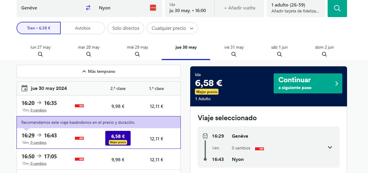 Re: Transporte público en Suiza: Directo Ginebra>Montreux (1)
