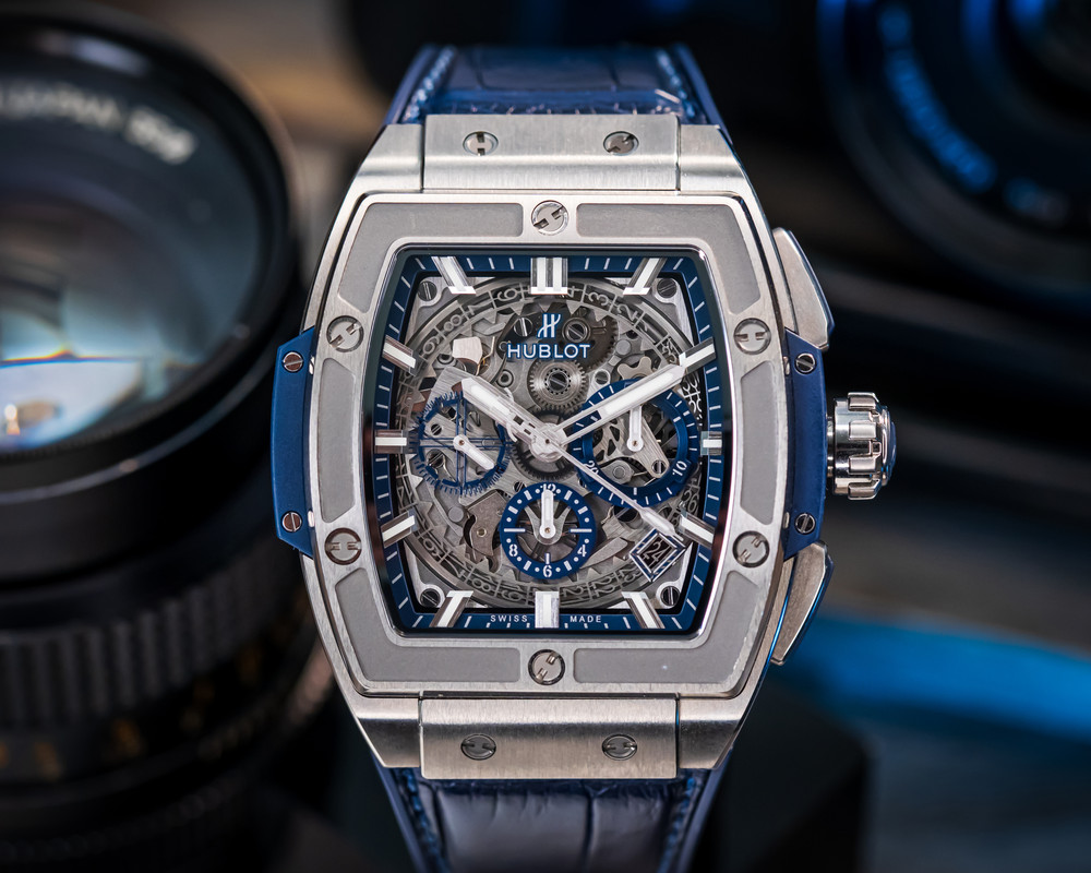 Hublot Spirit of Big Bang Blue Chrono 42mm � BOX & PAPERS � 641.NX.7170.LR