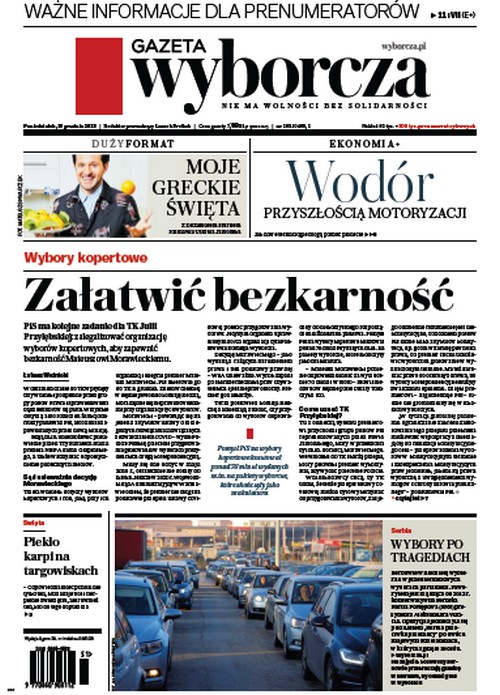 Gazeta Wyborcza 18.12.2023