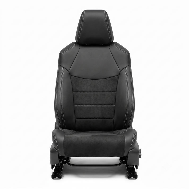 Black & Charcoal Alcantara Dual-Tone