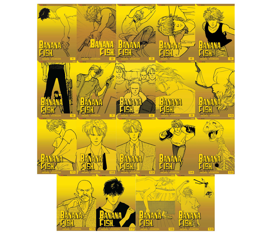 Banana Fish Manga (16-19) Bundle