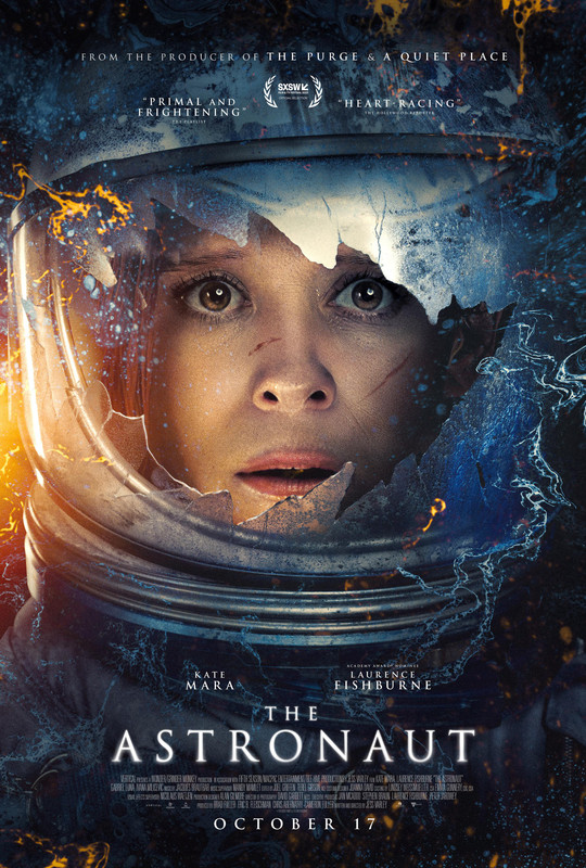 The Astronaut 2025 Sci-Fi Horror Thriller movie poster