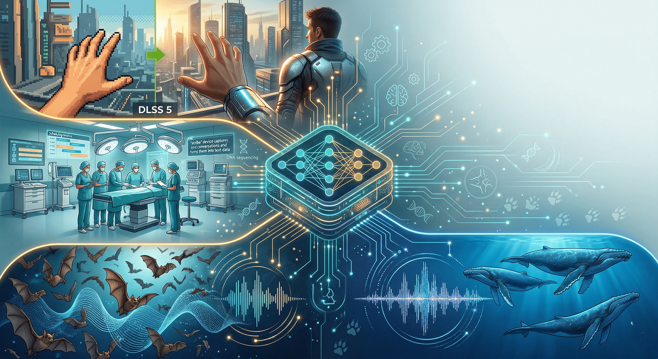AI Decoded: Nvidia DLSS 5, NHS Tech & Animal Language