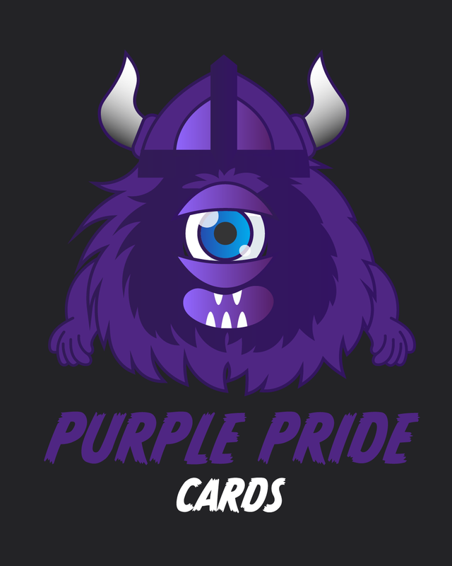 Purple Pride Cards Logo