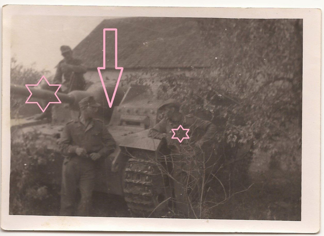 Foto Panzer Sturmgeschütz III G Name Radetzky m.