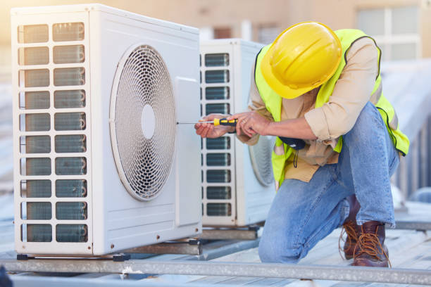 Commercial HVAC installation
