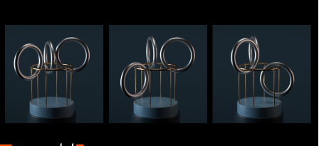 Cinema 4D: Creating looping animation with rings