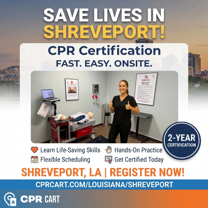 BLS, ACLS & PALS Certification in Shreveport