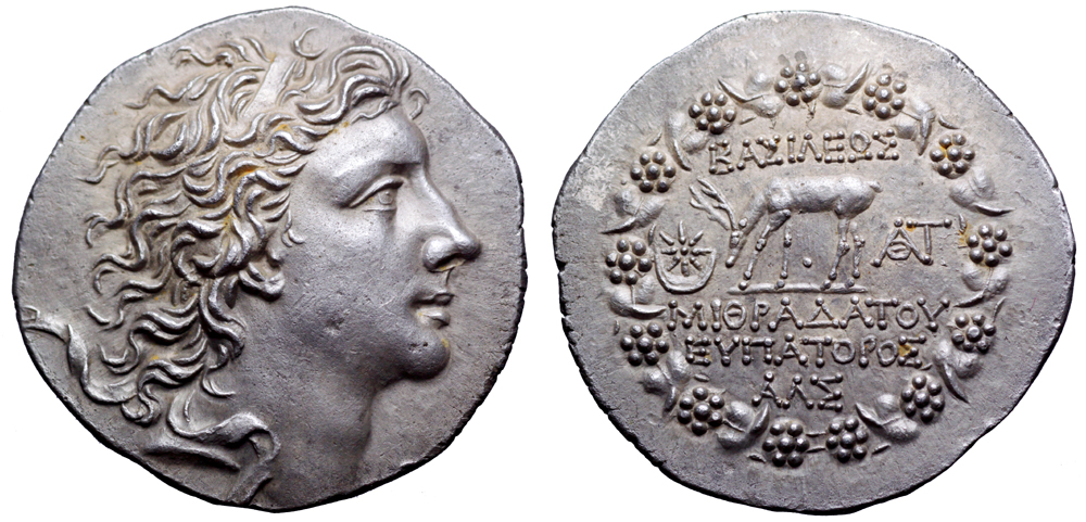 Tetradracma de Lisímaco de Tracia posiblemente acuñado en Bizancio. 1895958