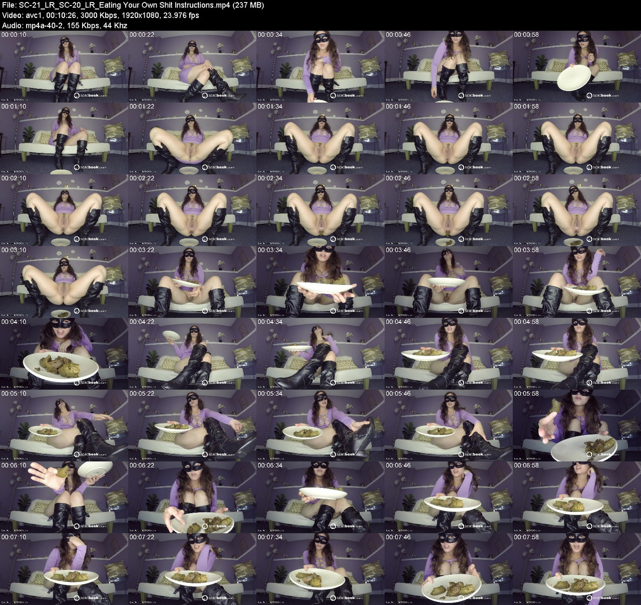 SC 21 LR SC 20 LR Eating Your Own Shit Instructions