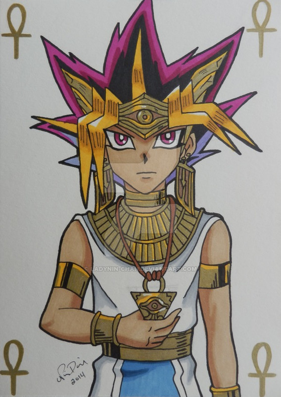 Hình vẽ Atemu (Yami Yugi) bộ YugiOh (vua trò chơi) - Page 25 5_Atemp_456