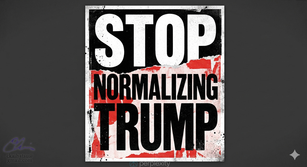 260331 Stop Normalizing Trump Gemini Generated Image azzrq2azzrq2azzr png xcf