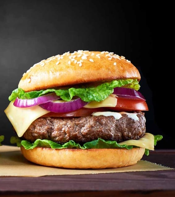 Hamburguesa con queso