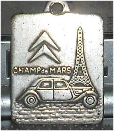 porte cle Citroen rue de la cavalerie