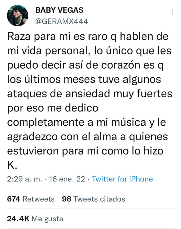 Gera Mx aclaró cuál es su relación con Kenia Os