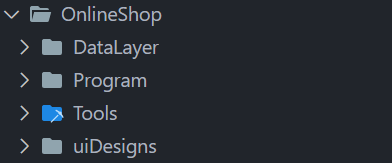 Program structure Program structure