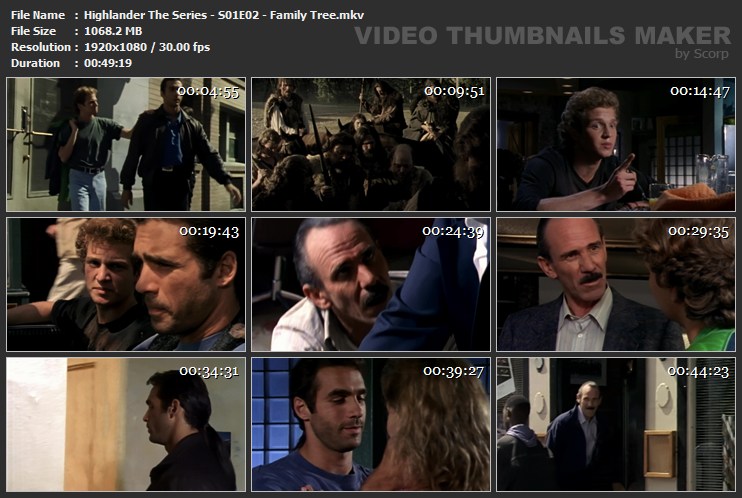 Highlander The Series - S01E02 - Family Tree.mkv