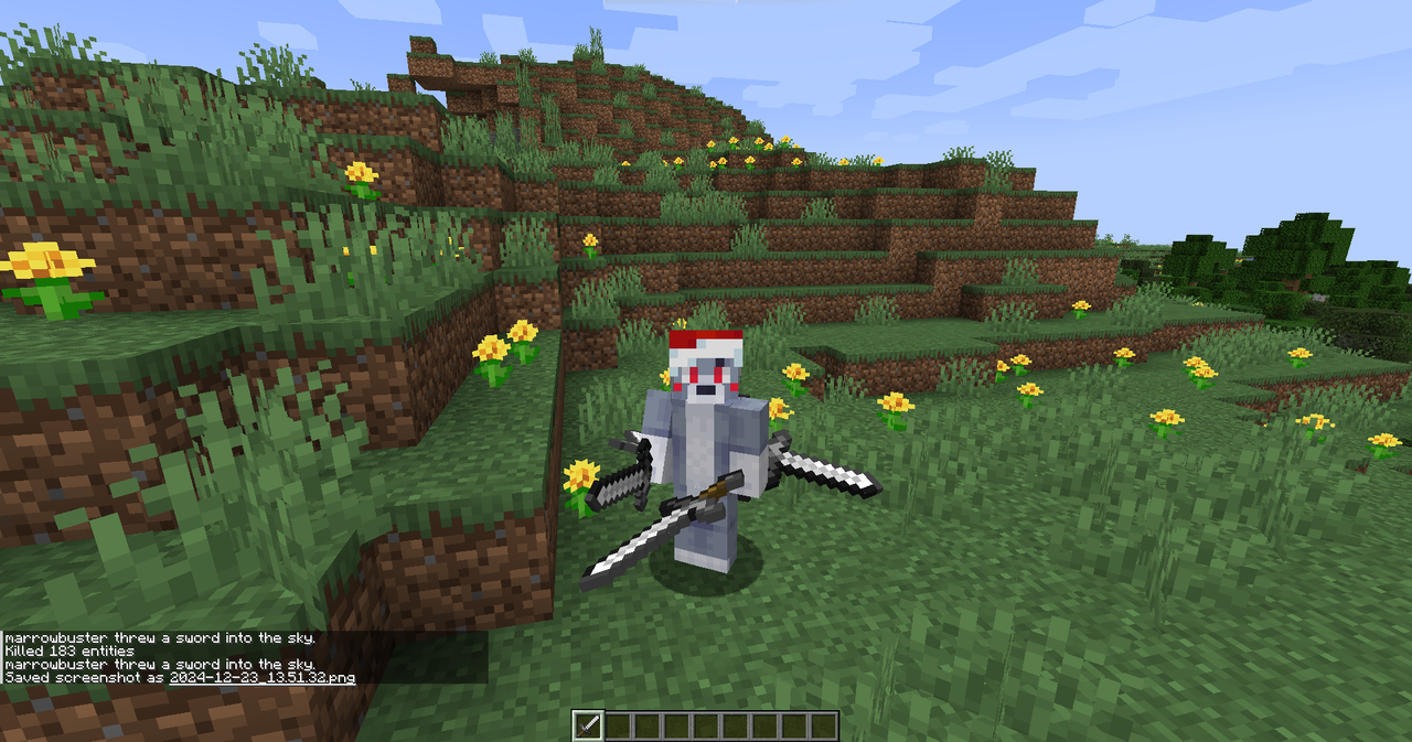 Sword rotation animation issues. | SpigotMC - High Performance Minecraft