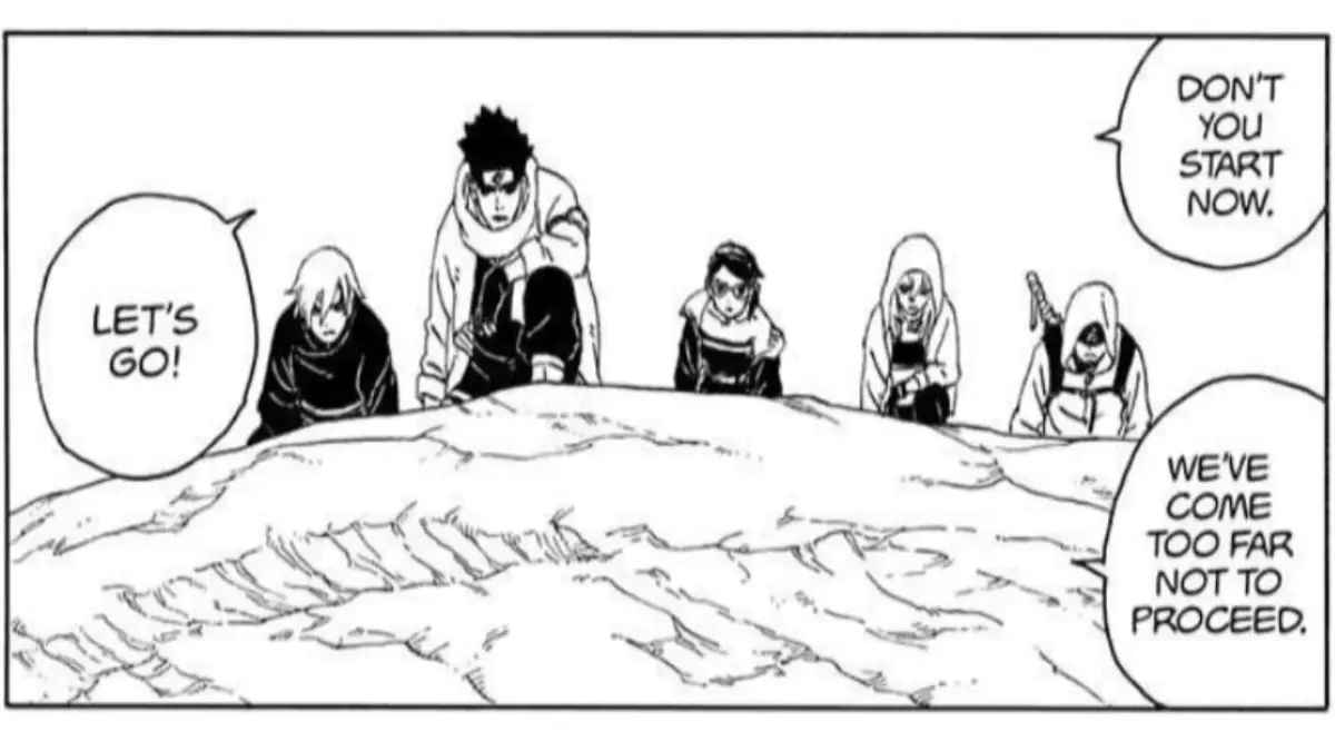 Team 7 mission in Sunagakure